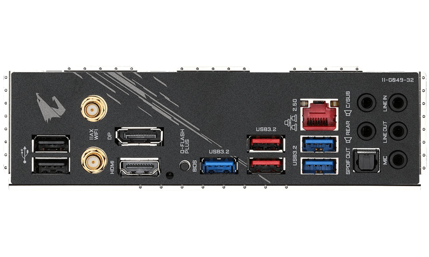 GIGABYTE B550 AORUS ELITE AX V2 4733MHz(OC) DDR4 Soket AM4 M.2 HDMI DP ATX Anakart 69C8