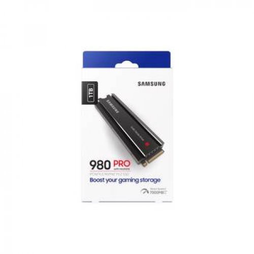 SAMSUNG 1TB 980 PRO Heatsink PCIe 4.0 NVMe M.2 SSD (7000MB Okuma / 5000MB Yazma) T82X