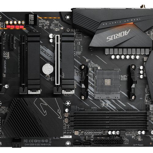 GIGABYTE B550 AORUS ELITE AX V2 4733MHz(OC) DDR4 Soket AM4 M.2 HDMI DP ATX Anakart YK9Y