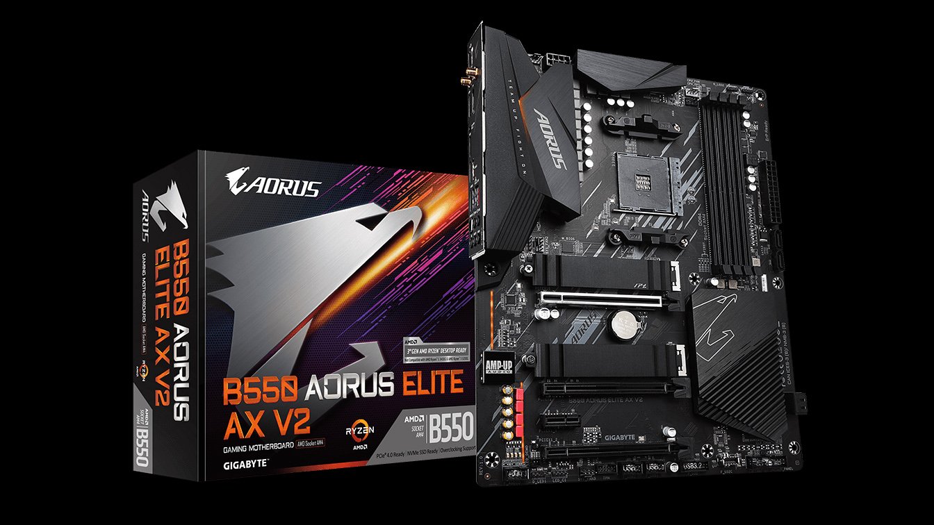 GIGABYTE B550 AORUS ELITE AX-WİFİ ANAKART